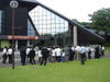 群馬県立近代美術館と群馬県立歴史博物館見学会の全体風景